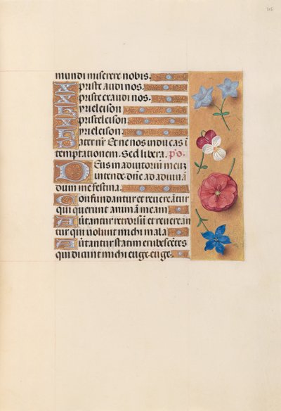 Hours of Queen Isabella the Catholic, Queen of Spain: Fol. 215r, c. 1500 by Master of the First Prayerbook of Maximillian