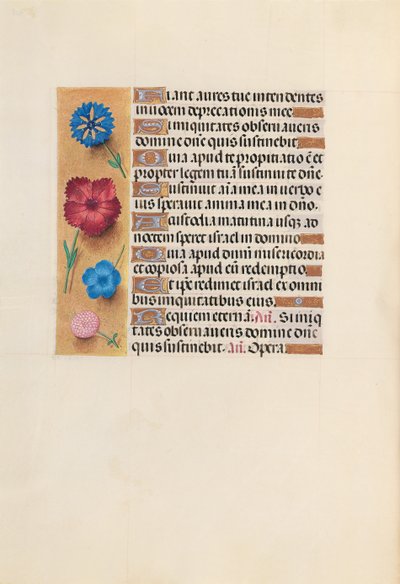 Hours of Queen Isabella the Catholic, Queen of Spain: Fol. 222v by Master of the First Prayerbook of Maximillian