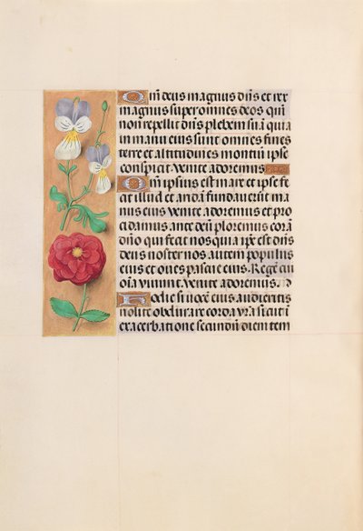 Hours of Queen Isabella the Catholic, Queen of Spain: Fol. 226v by Master of the First Prayerbook of Maximillian