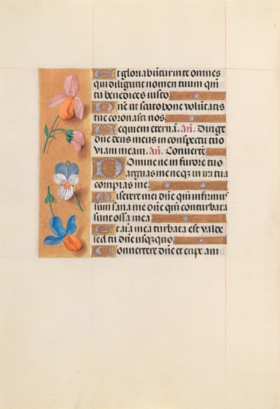 Hours of Queen Isabella the Catholic, Queen of Spain: Fol. 228v, c. 1500 by Master of the First Prayerbook of Maximillian