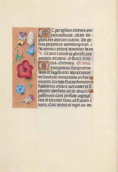 Hours of Queen Isabella the Catholic, Queen of Spain: Fol. 22v by Master of the First Prayerbook of Maximillian
