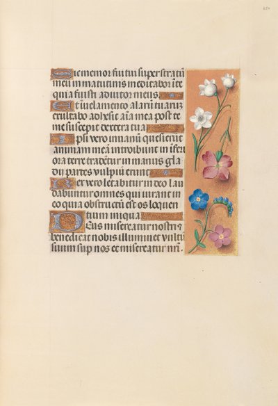 Hours of Queen Isabella the Catholic, Queen of Spain: Fol. 250r, c. 1500 by Master of the First Prayerbook of Maximillian