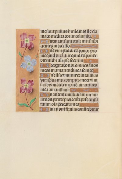 Hours of Queen Isabella the Catholic, Queen of Spain: Fol. 251v, c. 1500 by Master of the First Prayerbook of Maximillian