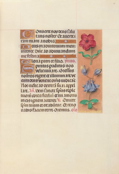 Hours of Queen Isabella the Catholic, Queen of Spain: Fol. 36r, c. 1500 by Master of the First Prayerbook of Maximillian