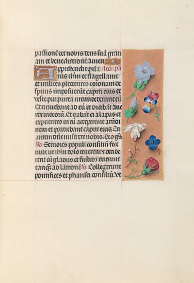 Hours of Queen Isabella the Catholic, Queen of Spain: Fol. 54r by Master of the First Prayerbook of Maximillian
