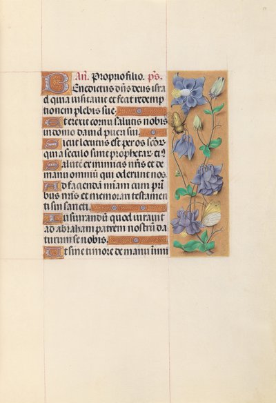 Hours of Queen Isabella the Catholic, Queen of Spain: Folio 59r by Master of the First Prayerbook of Maximillian