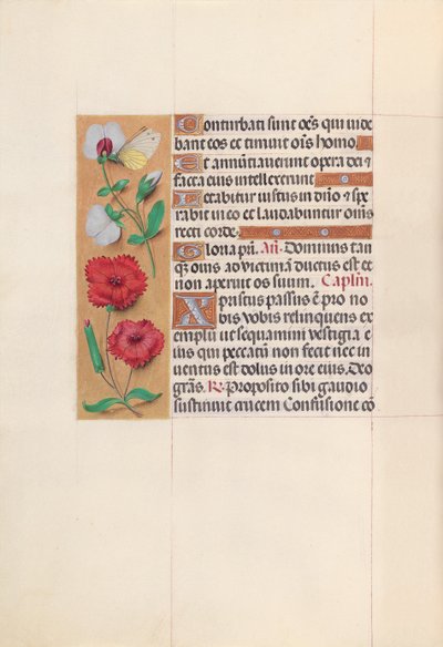Hours of Queen Isabella the Catholic, Queen of Spain: Fol. 64v, c. 1500 by Master of the First Prayerbook of Maximillian