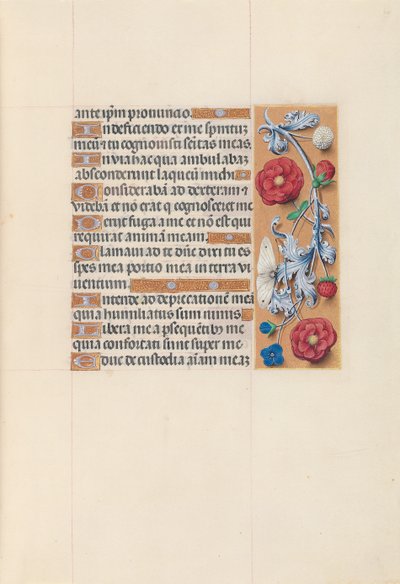 Hours of Queen Isabella the Catholic, Queen of Spain: Fol. 70r, c. 1500 by Master of the First Prayerbook of Maximillian