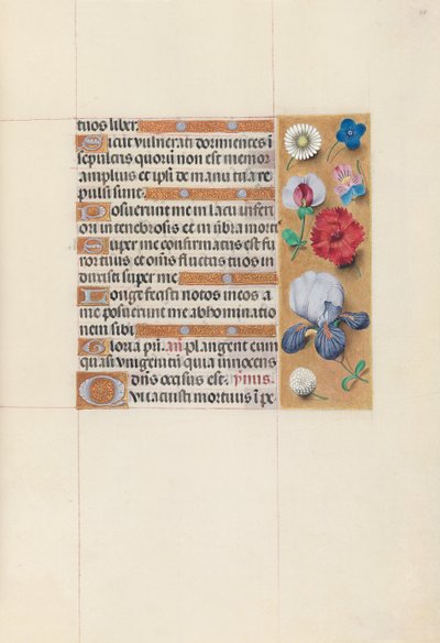 Hours of Queen Isabella the Catholic, Queen of Spain: Fol. 78r, c. 1500 by Master of the First Prayerbook of Maximillian
