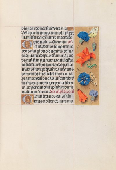 Hours of Queen Isabella the Catholic, Queen of Spain: Fol. 85r by Master of the First Prayerbook of Maximillian