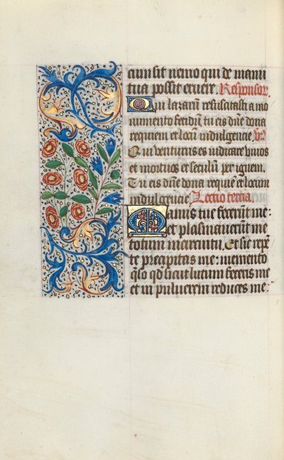 Book of Hours Use of Rouen: fol. 116v by Master of the Geneva Latini