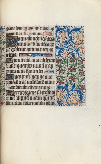 Book of Hours Use of Rouen: fol. 129r by Master of the Geneva Latini