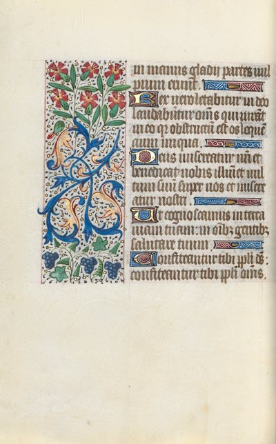 Book of Hours Use of Rouen: fol. 138v by Master of the Geneva Latini