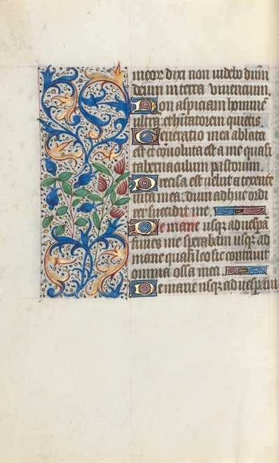 Book of Hours Use of Rouen: fol. 139v, c. 1470 by Master of the Geneva Latini