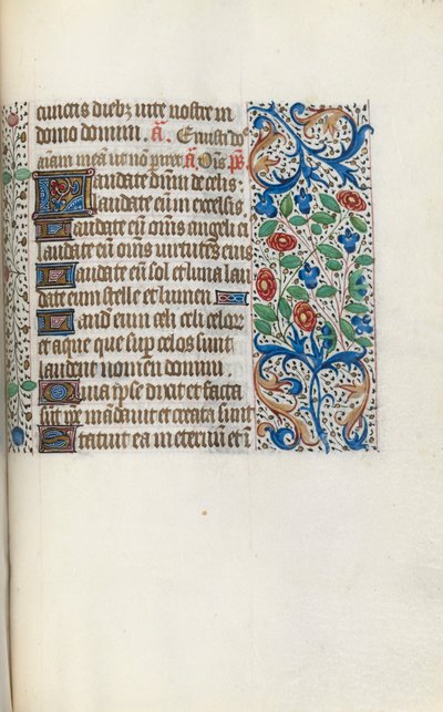 Book of Hours Use of Rouen: fol. 141r by Master of the Geneva Latini