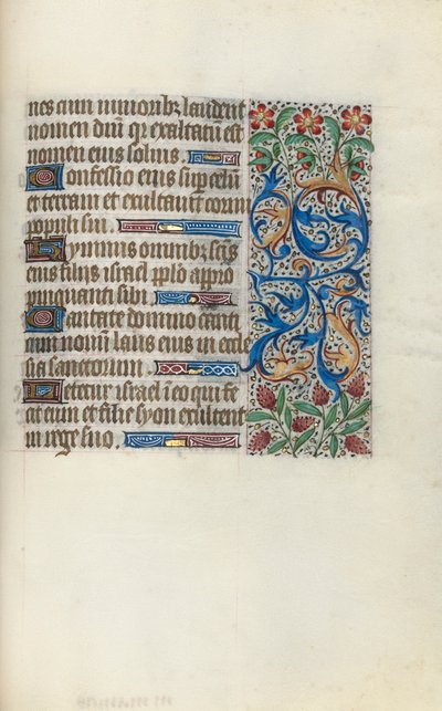 Book of Hours Use of Rouen: fol. 142r by Master of the Geneva Latini