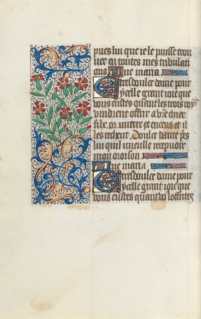 Book of Hours Use of Rouen: fol. 148v, c. 1470 by Master of the Geneva Latini