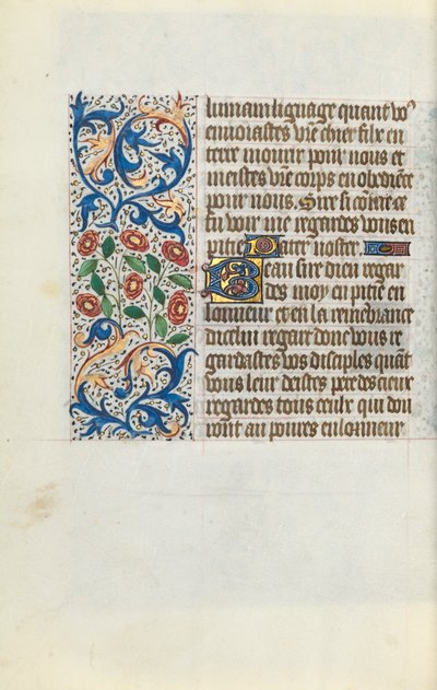 Book of Hours Use of Rouen: fol. 152v, c. 1470 by Master of the Geneva Latini