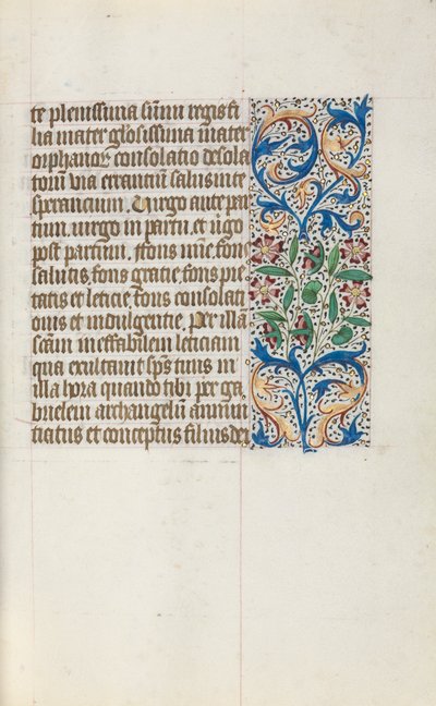 Book of Hours Use of Rouen: fol. 19r, c. 1470 by Master of the Geneva Latini