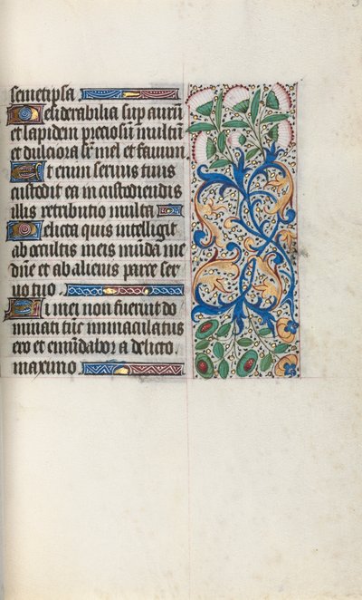 Book of Hours Use of Rouen: fol. 33r, c. 1470 by Master of the Geneva Latini