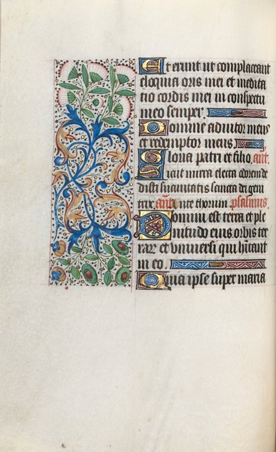 Book of Hours Use of Rouen: fol. 33v, c. 1470 by Master of the Geneva Latini