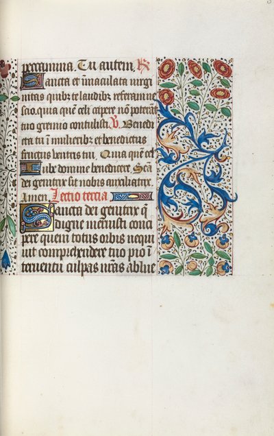 Book of Hours Use of Rouen, c. 1470 by Master of the Geneva Latini
