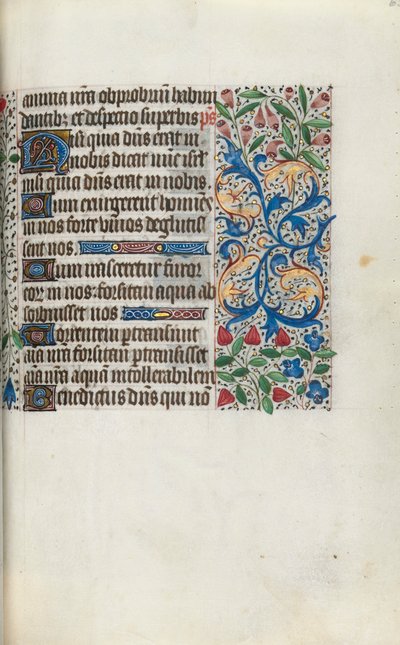 Book of Hours Use of Rouen: Fol. 65r, c. 1470 by Master of the Geneva Latini