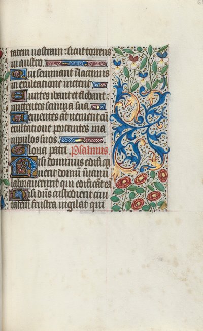 Book of Hours Use of Rouen: fol. 68r by Master of the Geneva Latini
