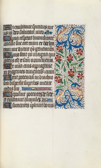 Book of Hours Use of Rouen: fol. 74r, c. 1470 by Master of the Geneva Latini