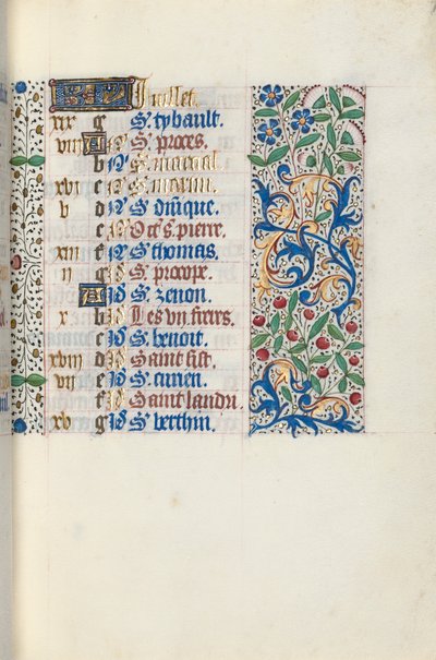 Book of Hours Use of Rouen by Master of the Geneva Latini