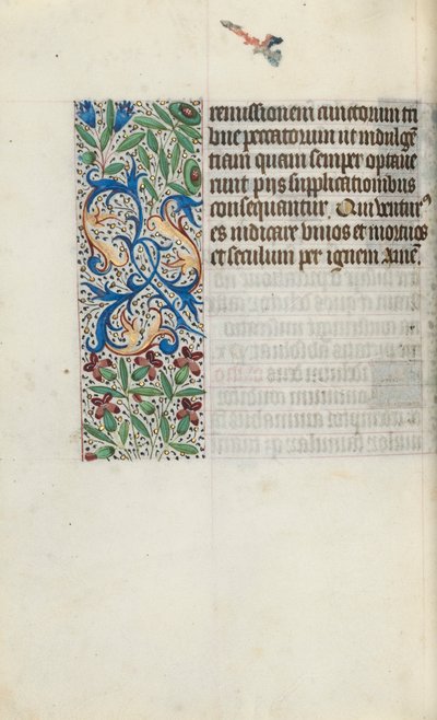 Book of Hours Use of Rouen: fol. 96v by Master of the Geneva Latini