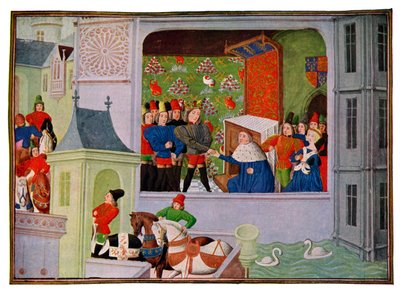 Interview of Richard II and the Duke of Gloucester by Master of the Harley Froissart