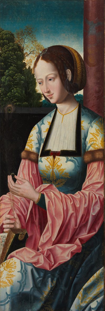 Saint Barbara, c.1520 by Master of the Holy Blood