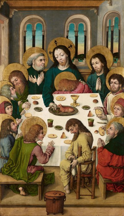 The Last Supper by Master of the Housebook
