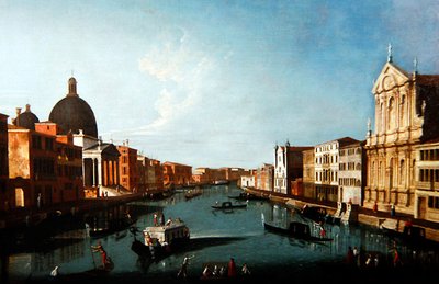 A Venetian Canal Scene by Master of the Langmatt Foundation Views