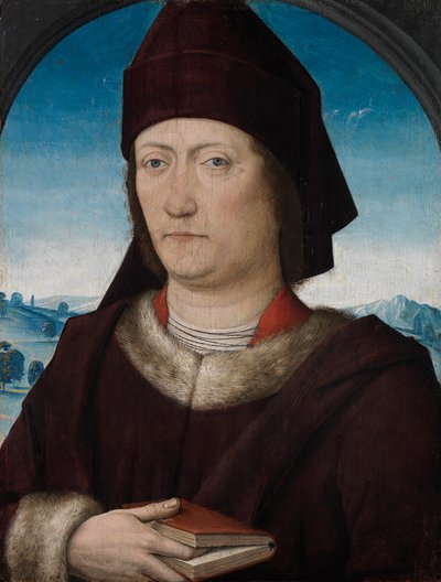 Portrait of a Scholar by Master of the Life of the Virgin