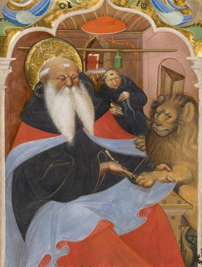 Saint Jerome Extracting a Thorn from a Lion