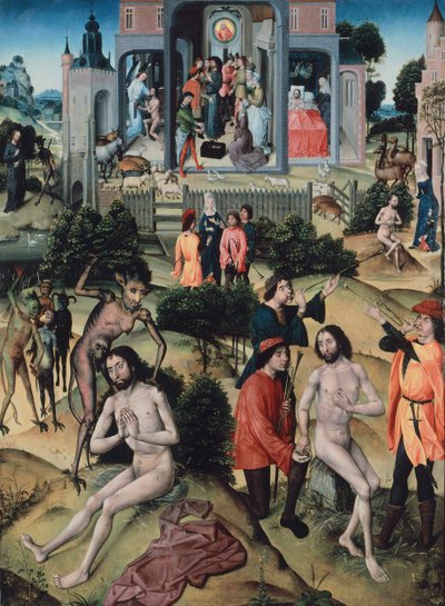 Scenes from the Life of Job by Master of the St. Barbara Legend
