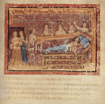 The Death of Dido by Master of the Vatican Vergil