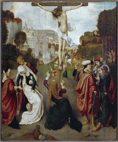 Crucifixion by Master of the Virgo Inter Virgines