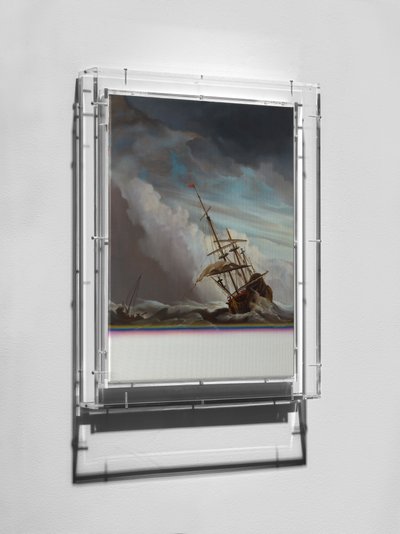 Expiration Painting, Galleon by Mat Collishaw