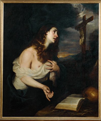 Mary Magdalen, penitent by Mateo Cerezo