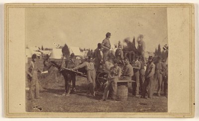 Ft. Runyon Settlers by Mathew B. Brady