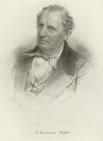 James Fenimore Cooper by Mathew B. Brady