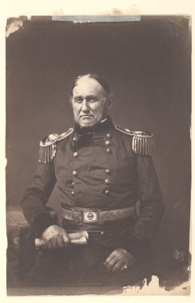 Major General David E. Twiggs by Mathew B. Brady