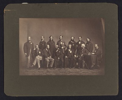 [Members of the New York Sanitary Commission] by Mathew B. Brady