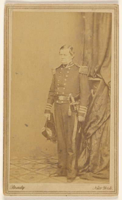 Rear Admiral Jas. Smith, U.S.N. Ch. Bu of Jacks & (---illeg.) Feb 9. 63. by Mathew B. Brady
