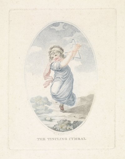 Girl with Triangle by Mathias de Sallieth