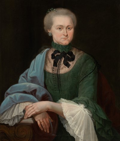 Portrait of a Woman by Mathias de Visch