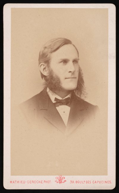 Portrait of Samuel Hubbard Scudder by Mathieu Deroche